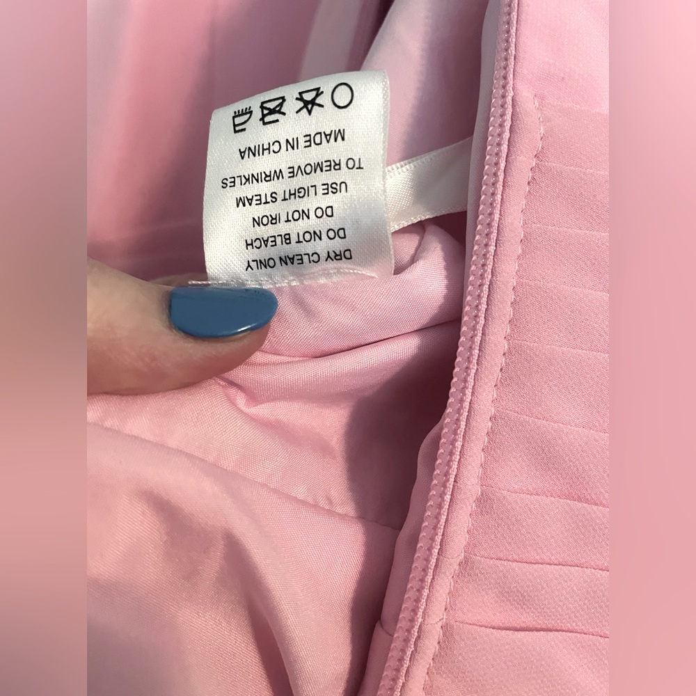 🍬Candy pink cute formal dress. - Picture 13 of 13
